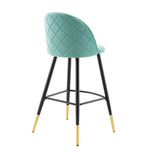 Load image into Gallery viewer, Cordial Performance Velvet Bar Stools Set of 2 by Modway