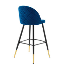 Load image into Gallery viewer, Cordial Performance Velvet Bar Stools Set of 2 by Modway