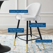 Load image into Gallery viewer, Cordial Fabric Counter Stools Set of 2 by Modway