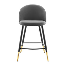 Load image into Gallery viewer, Cordial Performance Velvet Counter Stools Set of 2 by Modway
