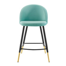 Load image into Gallery viewer, Cordial Performance Velvet Counter Stools Set of 2 by Modway