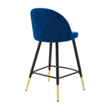Load image into Gallery viewer, Cordial Performance Velvet Counter Stools Set of 2 by Modway
