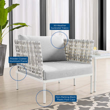 Load image into Gallery viewer, Harmony Sunbrella¨ Basket Weave Outdoor Patio Aluminum Armchair by Modway