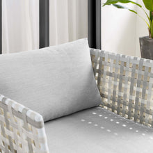 Load image into Gallery viewer, Harmony Sunbrella¨ Basket Weave Outdoor Patio Aluminum Armchair by Modway