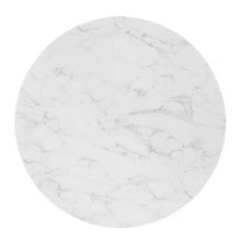 Load image into Gallery viewer, Verne 35" Artificial Marble Dining Table by Modway