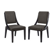 Load image into Gallery viewer, Cambridge Upholstered Fabric Dining Chairs Set of 2 by Modway