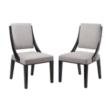 Load image into Gallery viewer, Cambridge Upholstered Fabric Dining Chairs Set of 2 by Modway