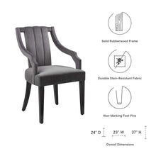 Load image into Gallery viewer, Virtue Performance Velvet Dining Chairs Set of 2 by Modway