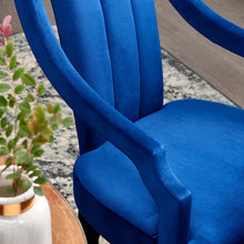 Load image into Gallery viewer, Virtue Performance Velvet Dining Chairs Set of 2 by Modway