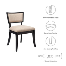 Load image into Gallery viewer, Pristine Upholstered Fabric Dining Chairs Set of 2 by Modway
