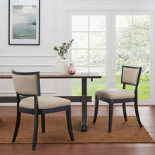 Load image into Gallery viewer, Pristine Upholstered Fabric Dining Chairs Set of 2 by Modway