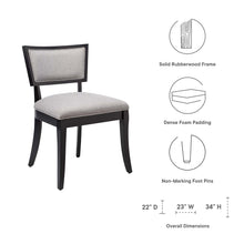 Load image into Gallery viewer, Pristine Upholstered Fabric Dining Chairs Set of 2 by Modway