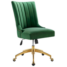 Load image into Gallery viewer, Empower Channel Tufted Performance Velvet Office Chair by Modway