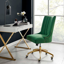 Load image into Gallery viewer, Empower Channel Tufted Performance Velvet Office Chair by Modway