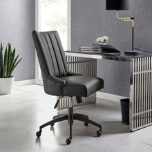 Load image into Gallery viewer, Empower Channel Tufted Vegan Leather Office Chair by Modway
