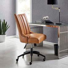 Load image into Gallery viewer, Empower Channel Tufted Vegan Leather Office Chair by Modway