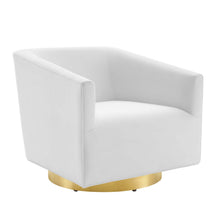 Load image into Gallery viewer, Twist Accent Lounge Performance Velvet Swivel Chair by Modway