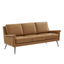 Load image into Gallery viewer, Chesapeake Vegan Leather Sofa by Modway