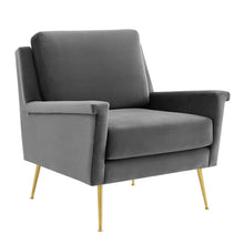 Load image into Gallery viewer, Chesapeake Performance Velvet Armchair by Modway