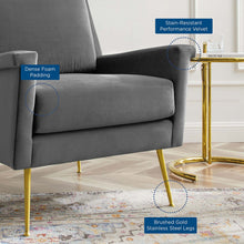 Load image into Gallery viewer, Chesapeake Performance Velvet Armchair by Modway