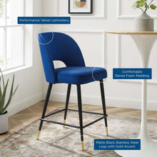 Load image into Gallery viewer, Rouse Performance Velvet Counter Stool by Modway