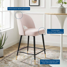 Load image into Gallery viewer, Rouse Performance Velvet Counter Stool by Modway