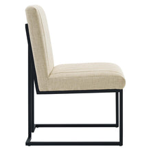Load image into Gallery viewer, Indulge Channel Tufted Fabric Dining Chair by Modway