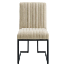 Load image into Gallery viewer, Indulge Channel Tufted Fabric Dining Chair by Modway