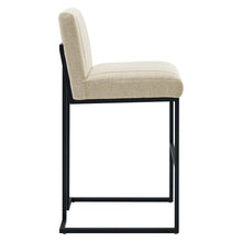 Load image into Gallery viewer, Indulge Channel Tufted Fabric Bar Stool by Modway