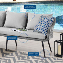 Load image into Gallery viewer, Endeavor Outdoor Patio Wicker Rattan Sectional Sofa by Modway
