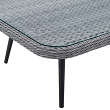 Load image into Gallery viewer, Endeavor Outdoor Patio Wicker Rattan Square Coffee Table by Modway
