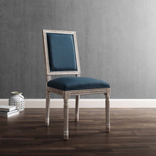 Load image into Gallery viewer, Court French Vintage Upholstered Fabric Dining Side Chair by Modway
