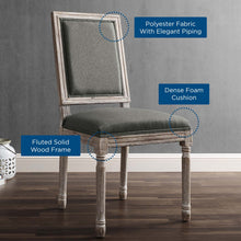 Load image into Gallery viewer, Court French Vintage Upholstered Fabric Dining Side Chair by Modway