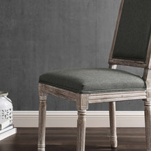 Load image into Gallery viewer, Court French Vintage Upholstered Fabric Dining Side Chair by Modway