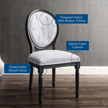 Load image into Gallery viewer, Arise Vintage French Upholstered Fabric Dining Side Chair by Modway