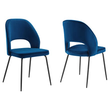 Load image into Gallery viewer, Nico Performance Velvet Dining Chair Set of 2 by Modway