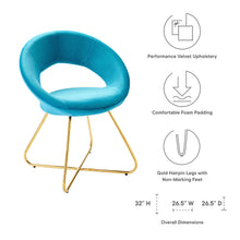 Load image into Gallery viewer, Nouvelle Performance Velvet Dining Chair Set of 2 by Modway