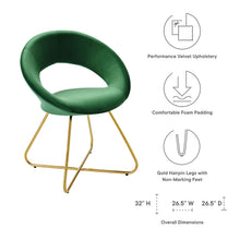 Load image into Gallery viewer, Nouvelle Performance Velvet Dining Chair Set of 2 by Modway
