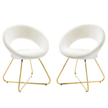Load image into Gallery viewer, Nouvelle Performance Velvet Dining Chair Set of 2 by Modway
