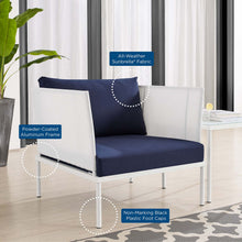 Load image into Gallery viewer, Harmony 3-Piece Sunbrella¨ Outdoor Patio Aluminum Seating Set by Modway
