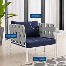 Load image into Gallery viewer, Harmony 3-Piece Sunbrella¨ Outdoor Patio Aluminum Seating Set by Modway