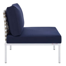 Load image into Gallery viewer, Harmony 4-Piece Sunbrella¨ Basket Weave Outdoor Patio Aluminum Seating Set by Modway