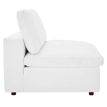 Load image into Gallery viewer, Commix Down Filled Overstuffed Vegan Leather Armless Chair by Modway