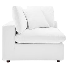 Load image into Gallery viewer, Commix Down Filled Overstuffed Vegan Leather Corner Chair by Modway