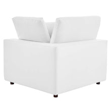 Load image into Gallery viewer, Commix Down Filled Overstuffed Vegan Leather Corner Chair by Modway