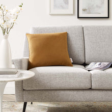 Load image into Gallery viewer, Enhance 18" Performance Velvet Throw Pillow by Modway