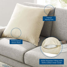 Load image into Gallery viewer, Enhance 24" Performance Velvet Throw Pillow by Modway