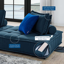 Load image into Gallery viewer, Saunter Tufted Fabric Armless Chair by Modway