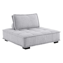 Load image into Gallery viewer, Saunter Tufted Fabric Armless Chair by Modway