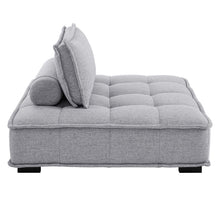 Load image into Gallery viewer, Saunter Tufted Fabric Armless Chair by Modway